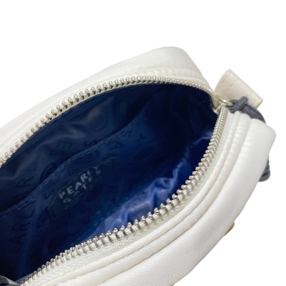 PEARLY GATES(パーリーゲイツ) ポーチ - 53-0284062 白×ダーク