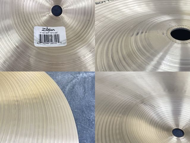 ジルジャン ハイハット 【中古】 AVEDIS ZILDJIAN Co NEW BEAT HI HAT BOTTOM 14インチ 36cm ドラム 打楽器 2枚組 / 58402