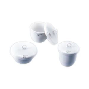 （まとめ）CWるつぼ（磁製） B型B3 100ml 本体のみ 入数：5