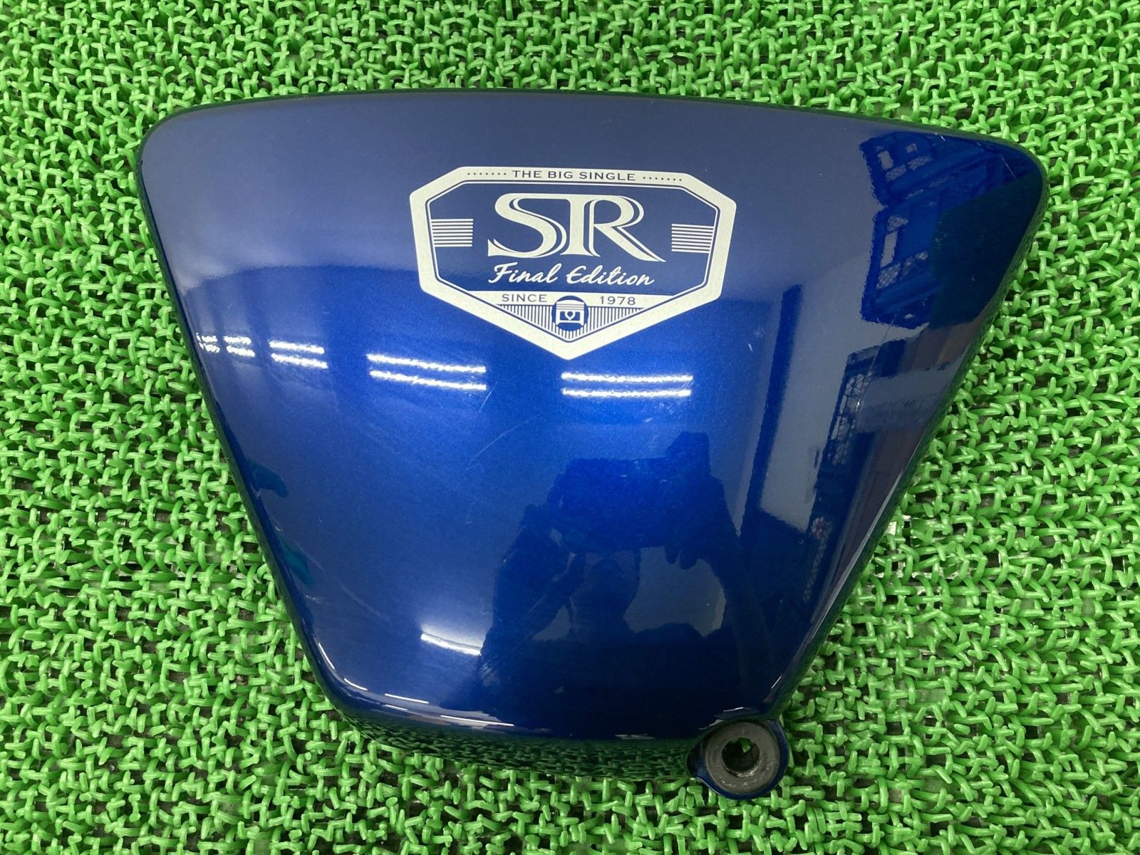 ヤマハ SR400 RH16J サイドカバー 3点セット ブルー 【公式通販】