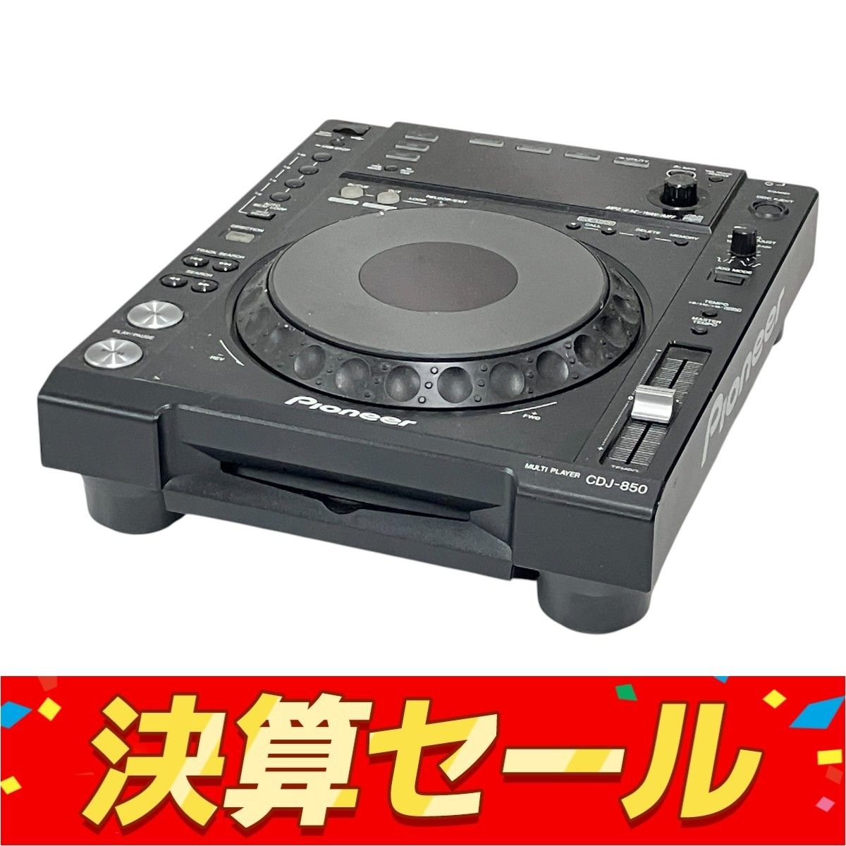 Pioneer CDJ-850-K DJマルチプレーヤー パイオニア 音響 2013年製 T10077911