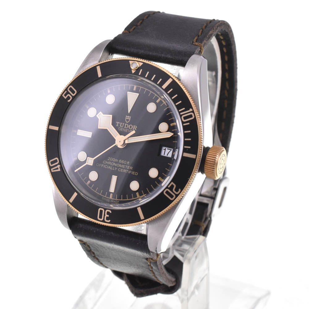 チューダー TUDOR 79733N ヘリテージ ブラックベイ デイト 自動巻き 79733N ブラック TUDOR（チューダー）ヘリテージ ブラックベイ