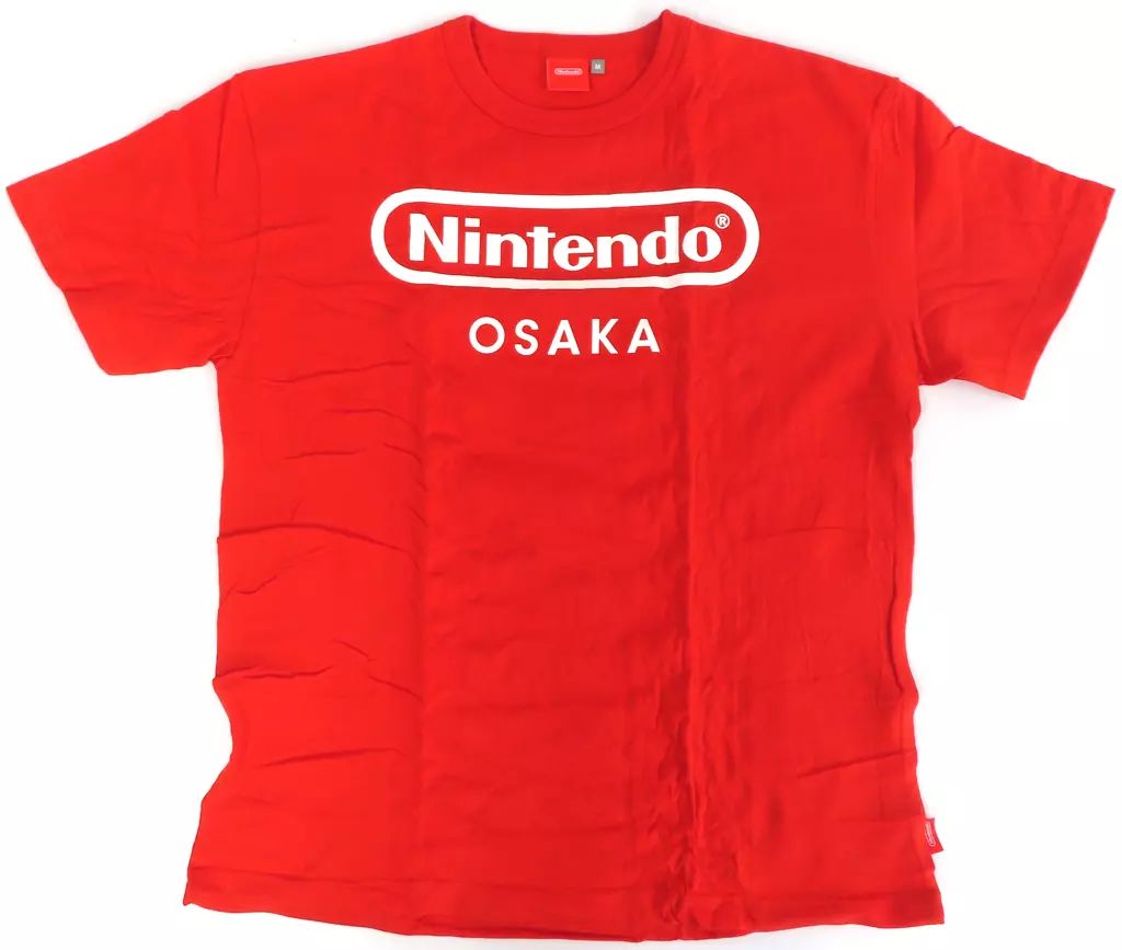 任天堂 ロゴTシャツ 赤 Nintendo OSAKA 新品未使用 Nintendo OSAKA」限定グッズをチェック！ロゴ入りTシャツなどが