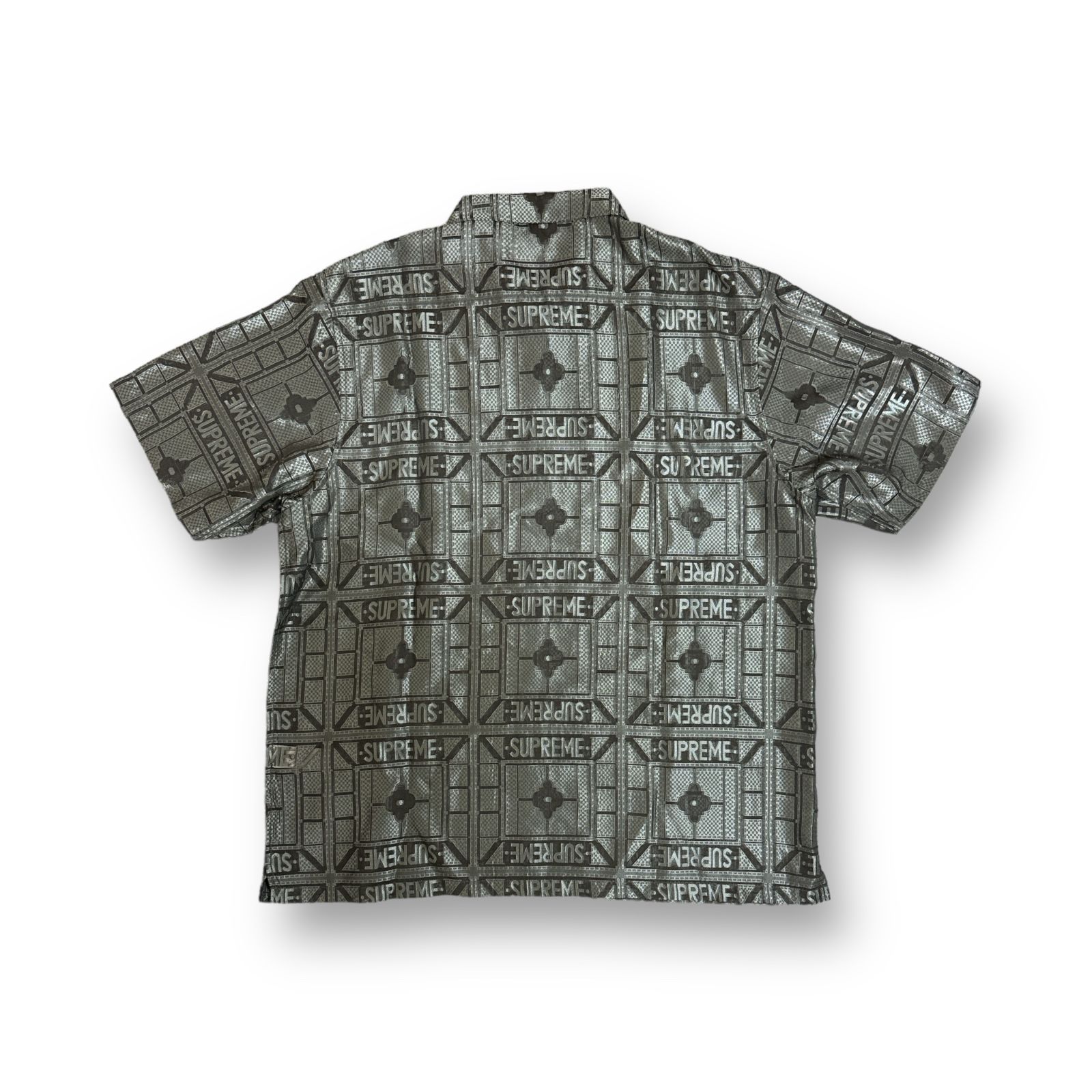 定価22000円 新品 Supureme 24SS Tray Jacquard S/S Shirt