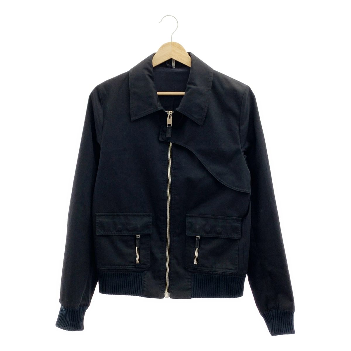 Dior homme | ディオールオム | 2007SS | by Hedi Slimane | ショート トレンチ ジャケット ブルゾン | 44 | ブラック | メンズ