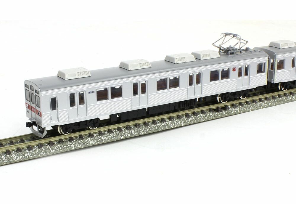 東急電鉄8500系 軽量車 8631編成 行先点灯 黄色テープ付き 基本4両編成セット 動力付き グリーンマックス 31597 鉄道模型 Nゲージ