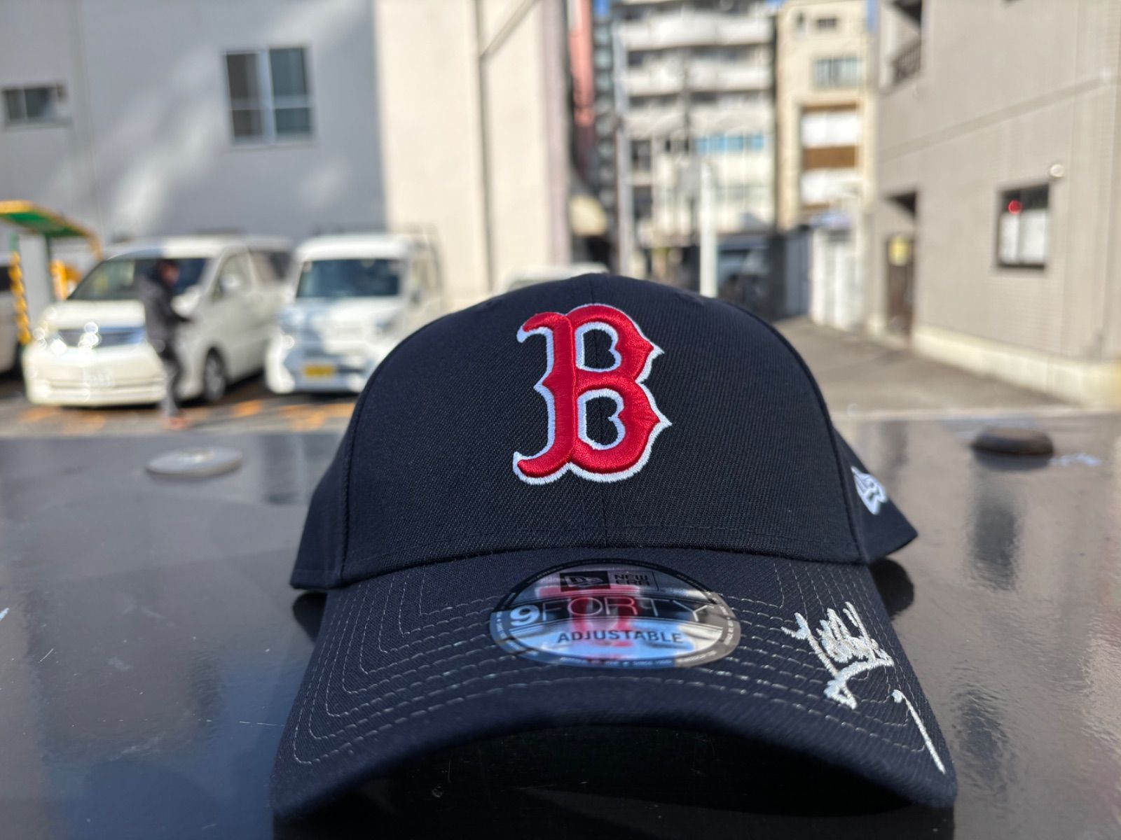 NEW ERA 9FORTY MLB Signature ボストン・レッドソックス 吉田正尚 ネイビー ¥5060 ＋ 送料¥550