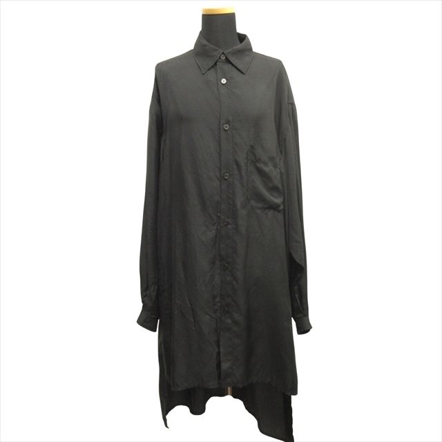 Y’S ワイズ BANG ON 5 薄手 ロングコート シャツワンピ―ス M ワイズバングオン Y's BANG ON! ヨウジヤマモト Yohji Yamamoto