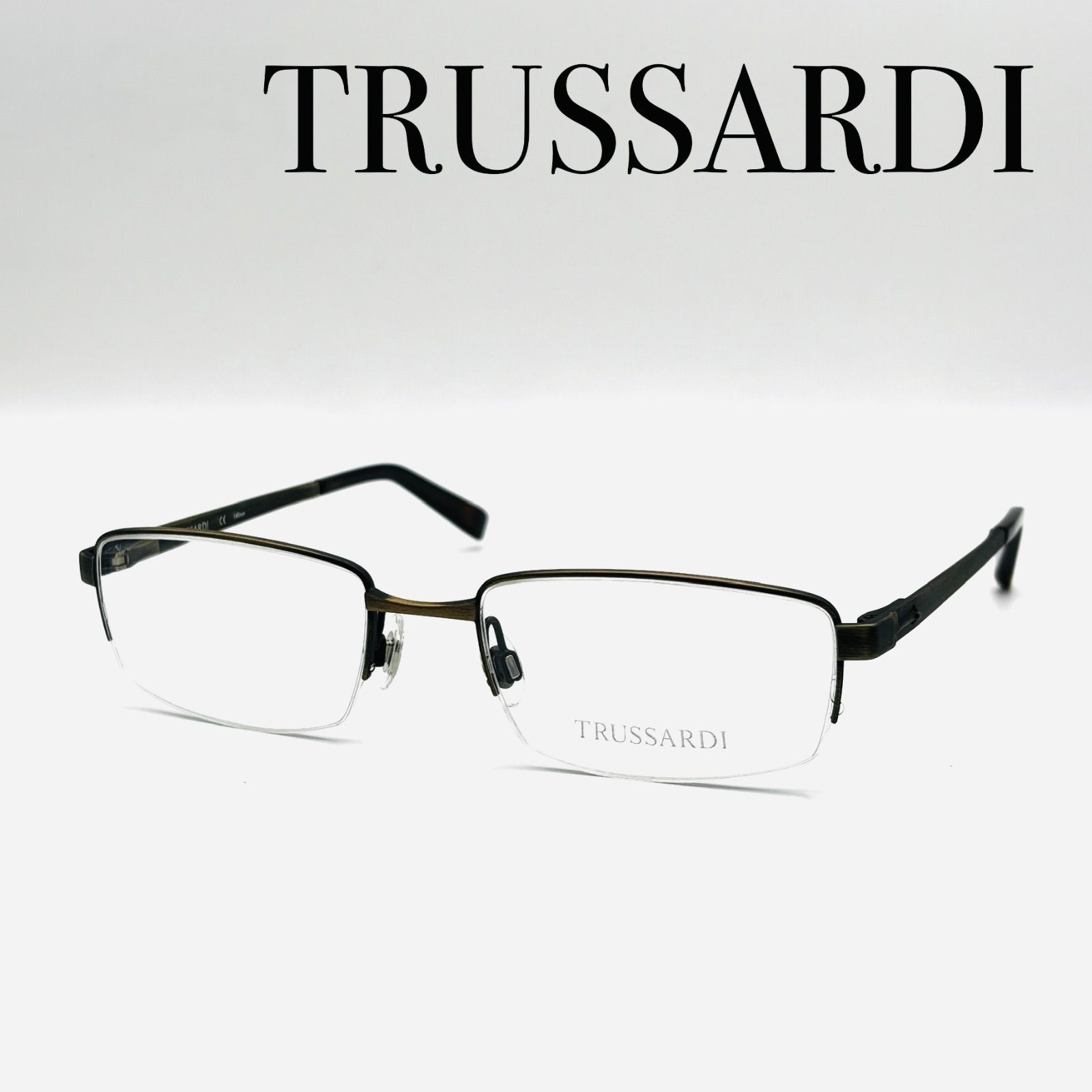 新品未使用 】TRUSSARDI トラサルディ TR12752 メガネフレーム 新品未使用 】TRUSSARDI トラサルディ TR12752 メガネフレーム
