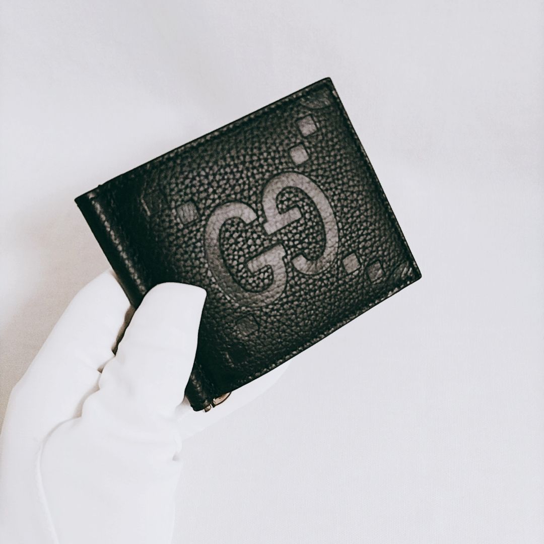新品未使用】GUCCI ジャンボ GG マネークリップ グッチ 財布 - メルカリ 