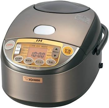 【】象印 炊飯器 IH式 5.5合ブラウン NP-VD10-TA