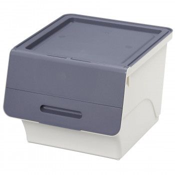 【新品・4営業日で発送】収納ケース フロック レギュラー30深型 3個組 サンドネイビー fr-30-3 サンドネイビー・NV (1777137)