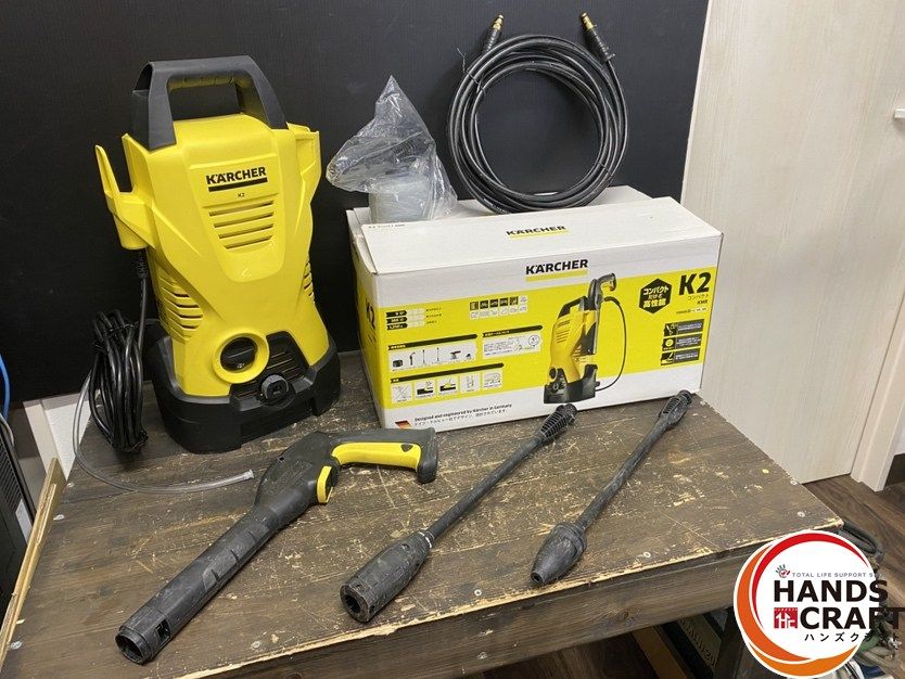 ○【中古品】KARCHER ケルヒャー K2コンパクトKMR 1.602-122.0