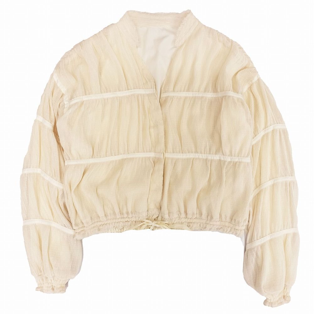 ameri アメリヴィンテージ　長袖　トップス Ameri VINTAGE - Ameri 新品♡ INDIA PRINT TURN OVER BLOUSEの