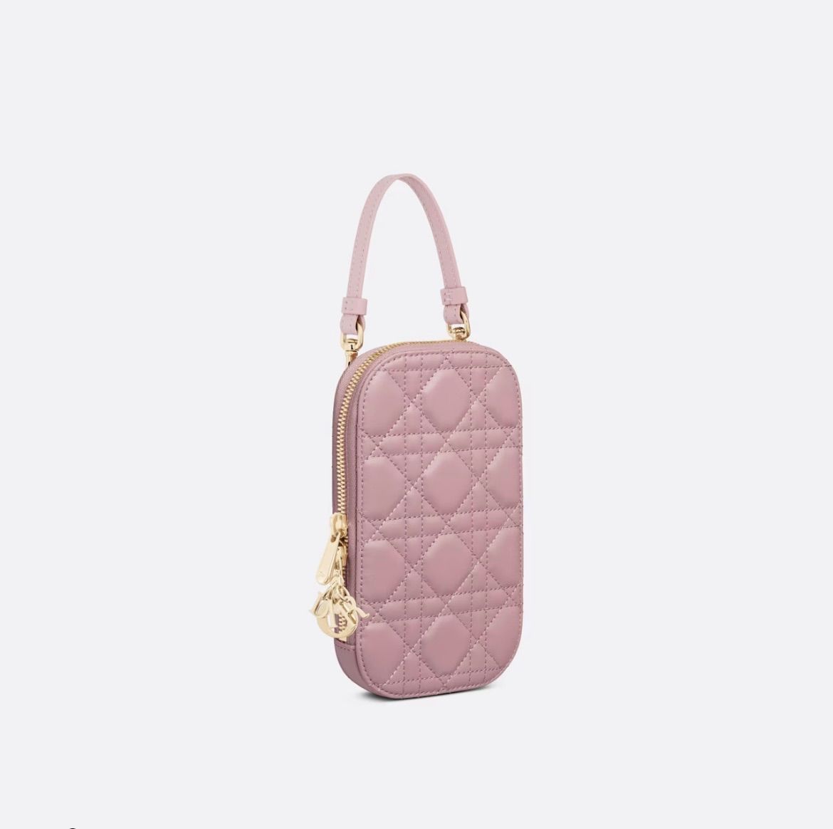 新品 Christian Dior ディオール LADY DIOR フォンホルダー レディ 