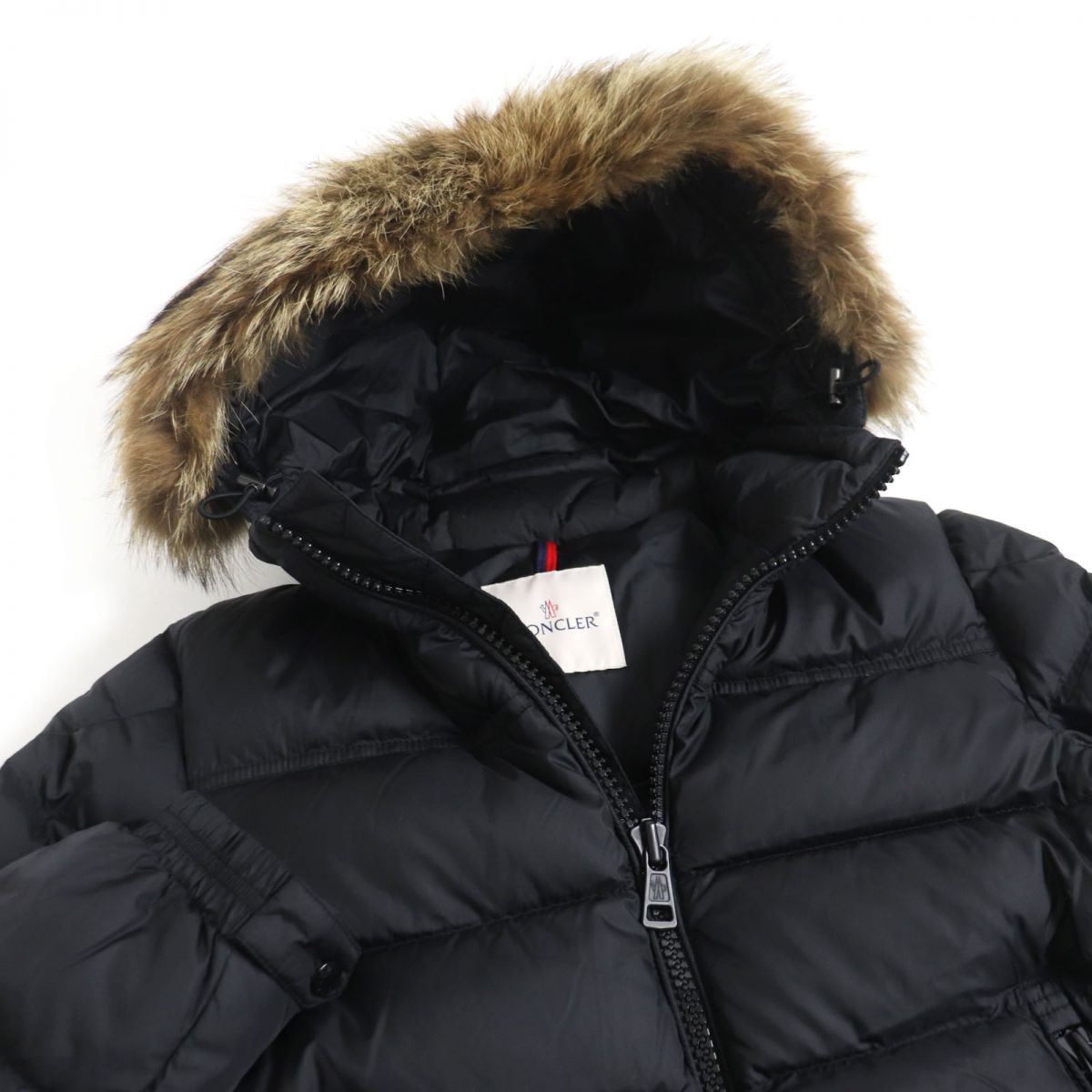 美品□19-20AW MONCLER/モンクレール MARQUE GIUBBOTTO ロゴワッペン