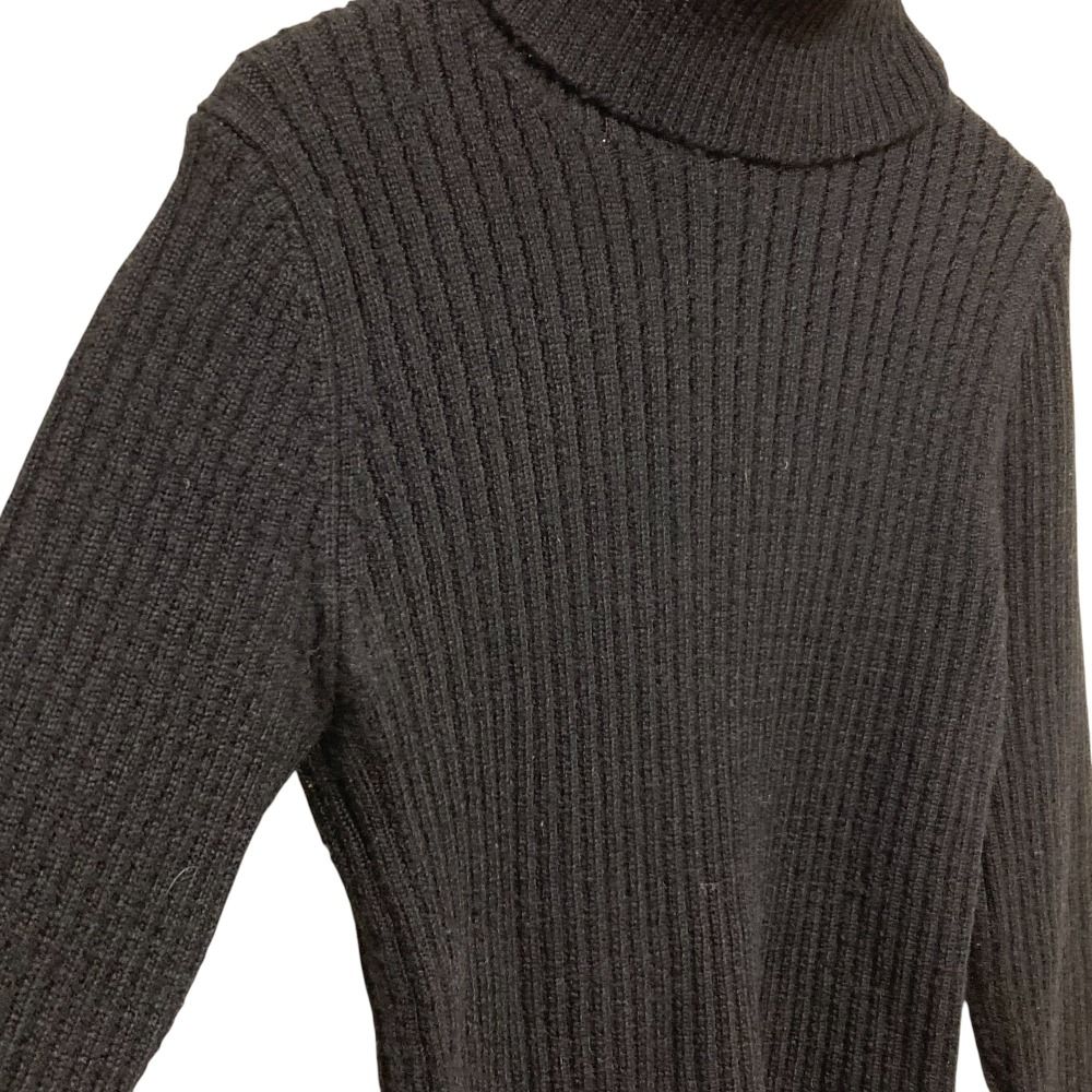 tricot COMME des GARCONS トリココムデギャルソン タートルネック リブニット セーター ブラック レディース 古着