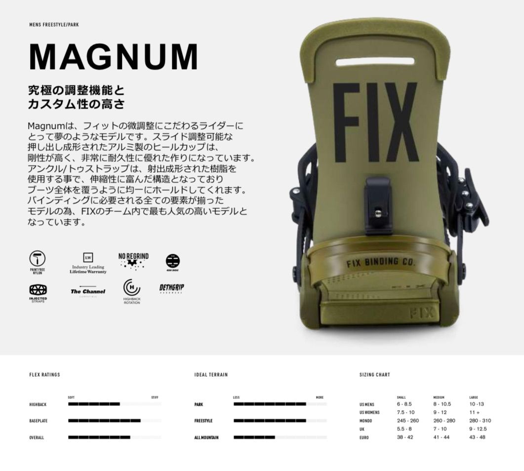 24-25 FIX MAGNUM BLACK - メルカリ