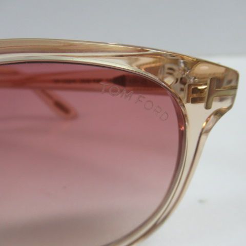 セール TOM FORD ピンクラウンドサングラス ケース付き TF 1050 美品 TOM FORD トムフォード TF1052-K ECO 72T 55 ケース付