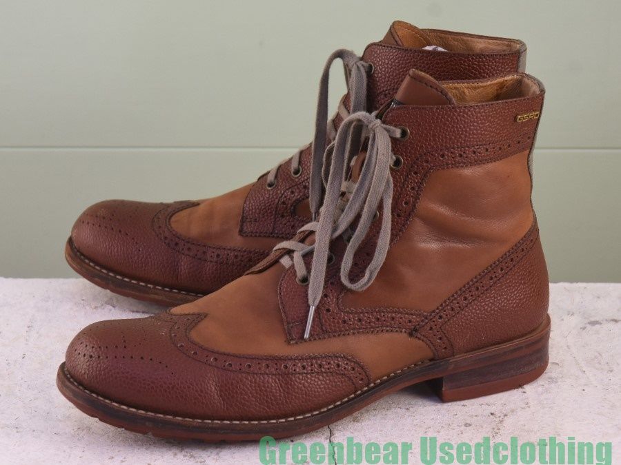 BENESU ベネシュ ショートブーツキャメル ブラウン サイドジップ