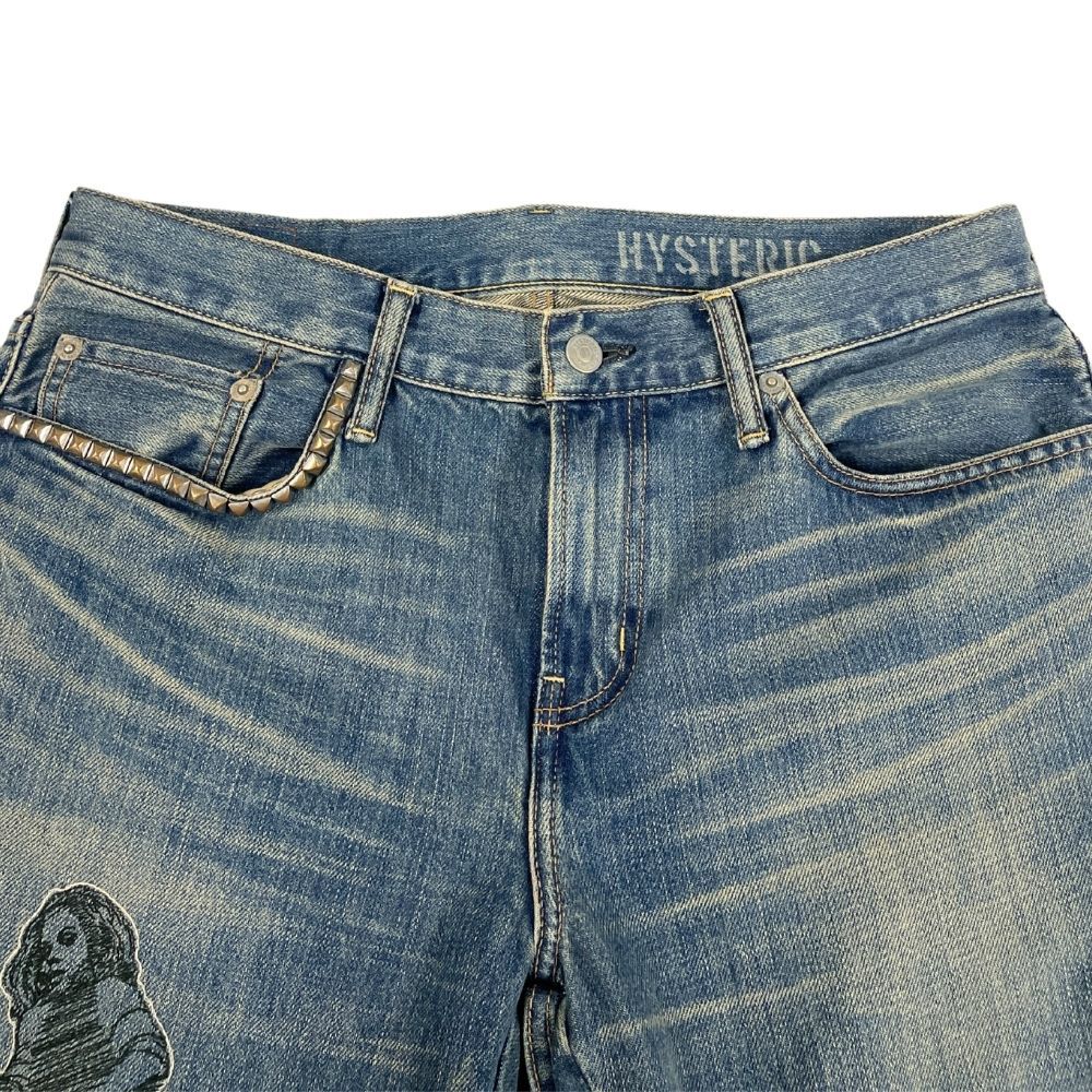 ヒステリックグラマーデニムショートパンツ カットオフ サイズXS ヒステリックグラマーデニムショートパンツ カットオフ サイズXS