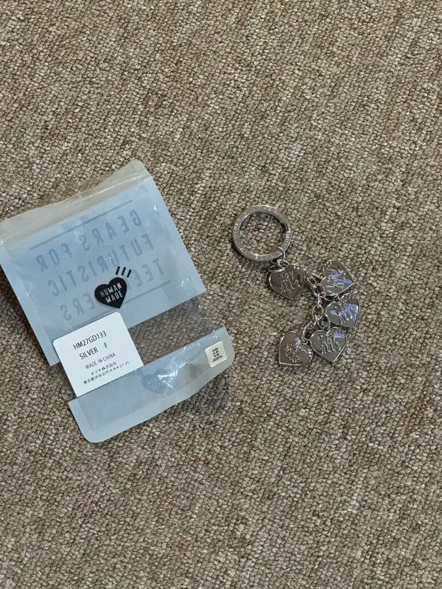 HUMAN MADE ヒューマンメイド ハートキーチャーム キーホルダー