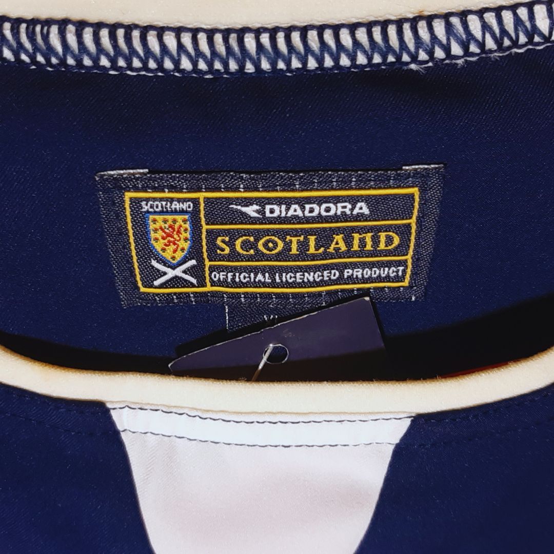 スコットランド代表　ユニフォーム　DIADORA スコットランド代表 2003 Diadora ホーム半袖 ユニフォーム