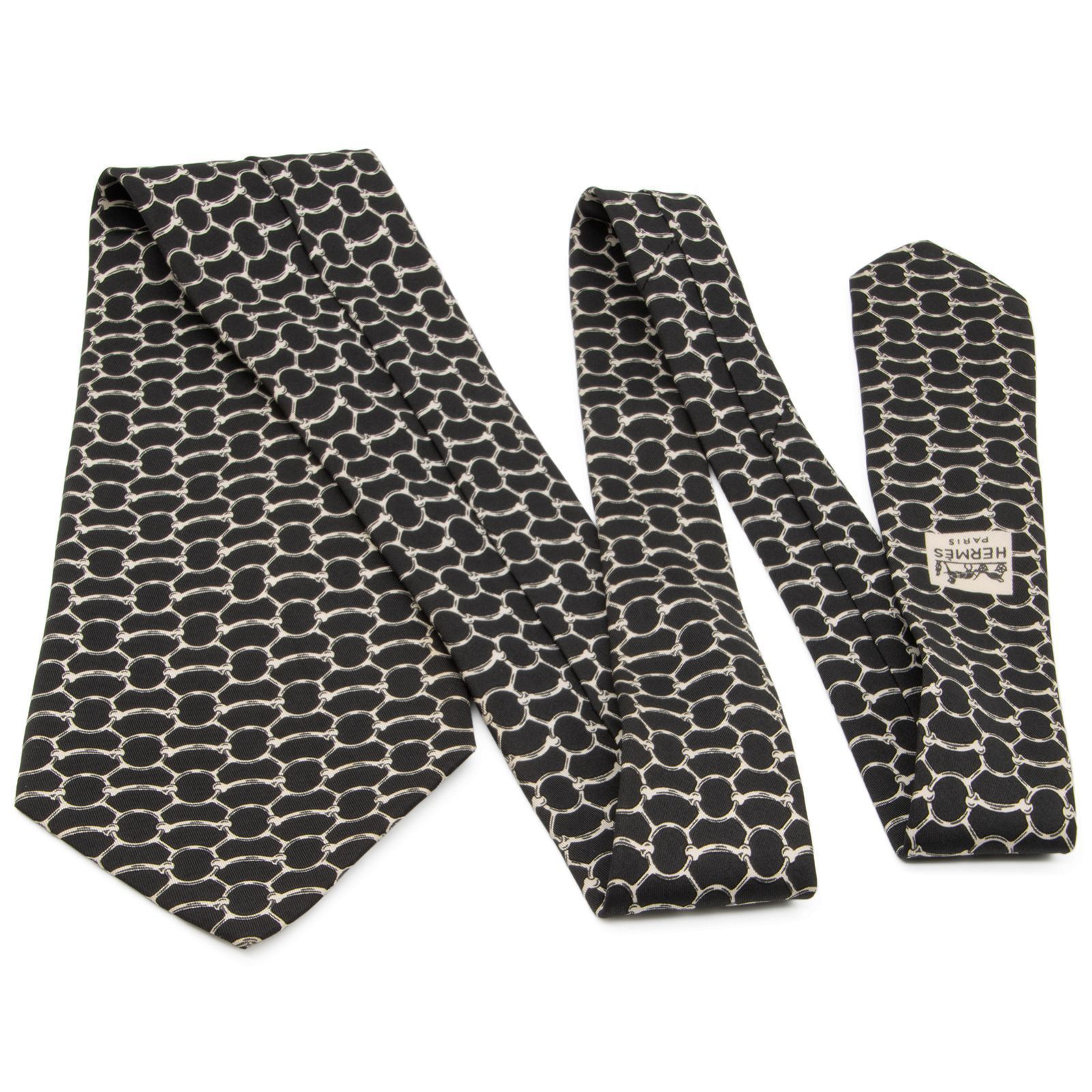 送料無料 エルメス ネクタイ ワイドタイ プリントタイ メンズ