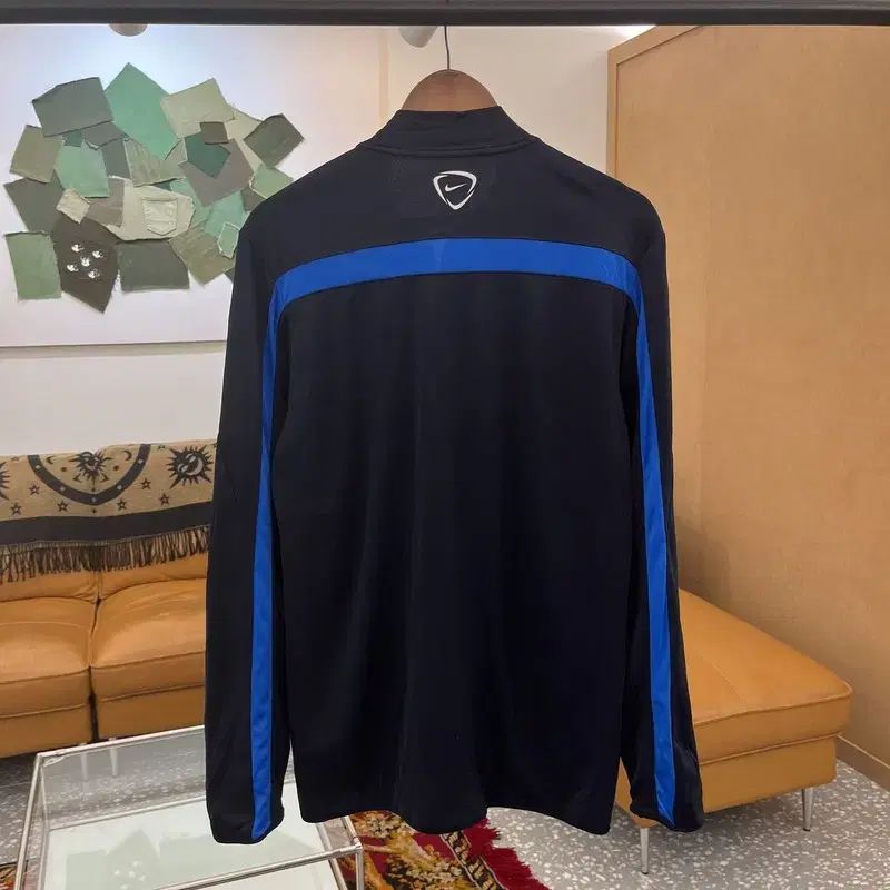 NIKE ナイキ ドライフィット 韓国 フットボール 国立大学 ハーフジップ 長袖Tシャツ 90 C05424