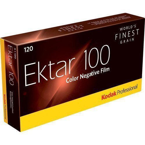 Kodak ネガティブフィルム プロフェッショナル用 エクター100 120 5本パック 8314098 wwzq1cm