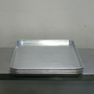 4枚セット】業務用 アルミ製 欧州天板 600×400×23mm 1.1kg 底寸法573