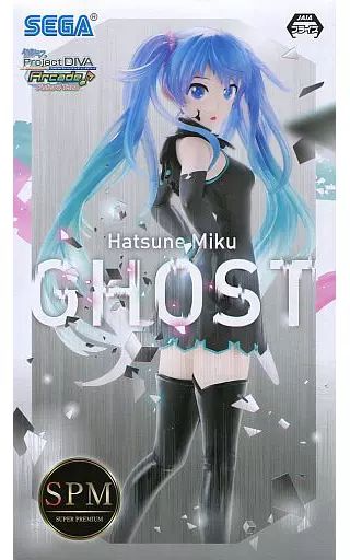 【中古】フィギュア 初音ミク(GHOST) 「キャラクター・ボーカル・シリーズ 01 初音ミク」 スーパープレミアムフィギュア”初音ミク-GHOST”