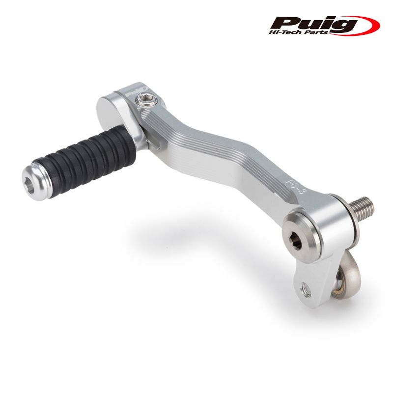 Puig 22125P ADJUSTABLE GEAR SHIFT PEDAL SILVER KAWASAKI Z900 23-25 Z900SE 25- プーチ アジャスタブルシフトペダル