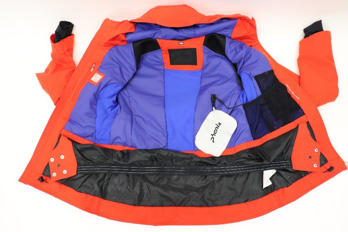 phenix - ワケあり フェニックス レディース スキー ジャケット&パンツ セットアップ レッド×ホワイト 8/38 EU762OT80 R2506-112 ワケあり フェニックス レディース スキー ジャケット&パンツ