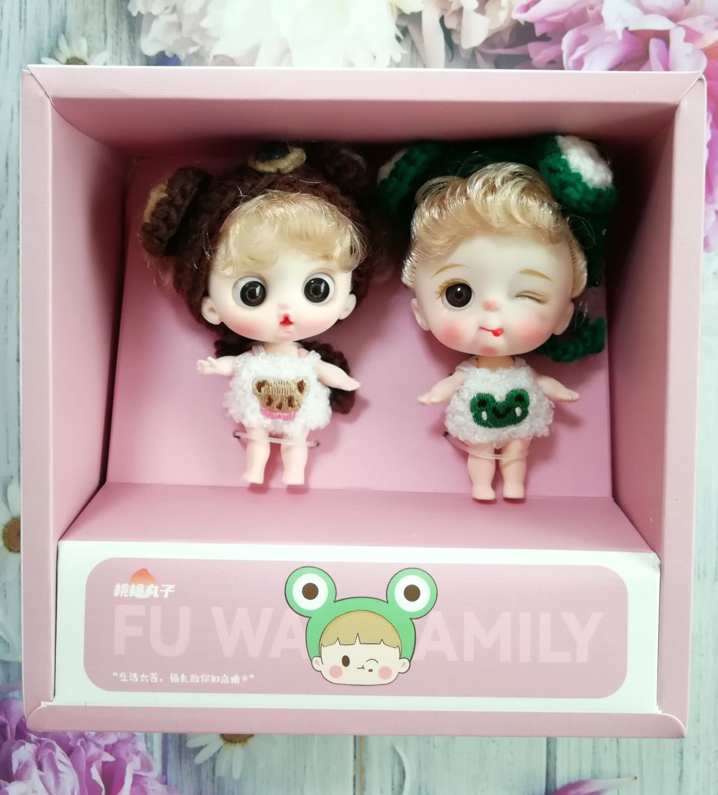 球体関節人形　bjd カエル　10センチ ヘッドあり！ノーメイク！ 10cm BJD 1/8 1/12 球体関節人形 本体