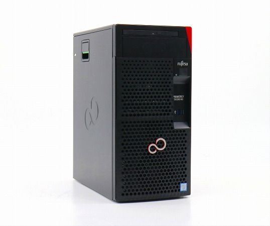 富士通 PRIMERGY TX1310 M3 Xeon E3-1225 v6 3.3GHz 16GB 4TBx2台(SATA3.5インチ/RAID1構成) 中古