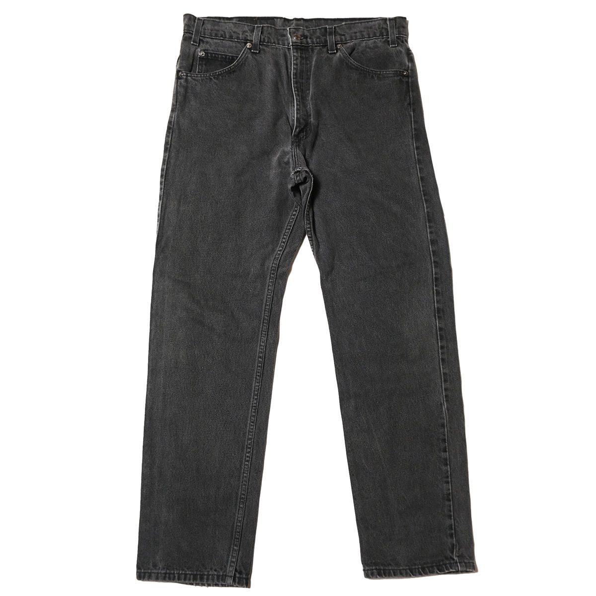 90's USA製 リーバイス Levi's 505 ブラックデニムパンツ (34×30) 黒