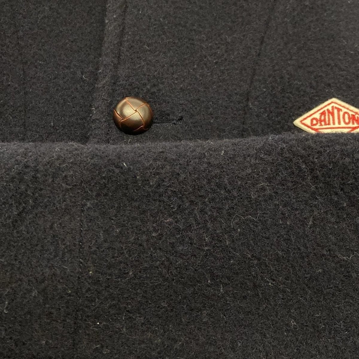 DANTON ダントン コート サイズ34 S レディース - ネイビー 長袖 ショート丈 冬 GULLKHAN_COM