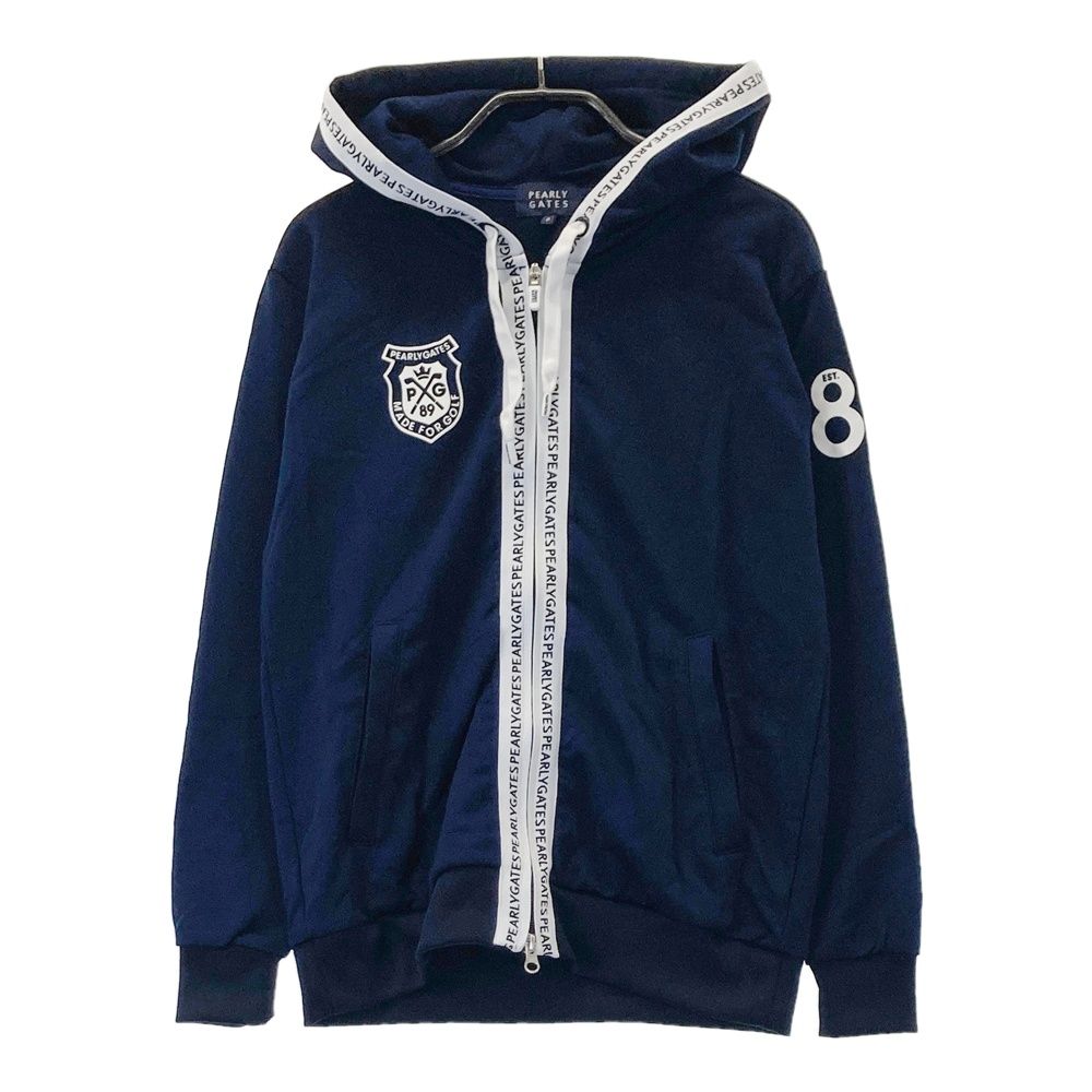 サイズ 0 PEARLY GATES パーリーゲイツ ジップパーカー ネイビー系 240101539368 ゴルフウェア レディース ストスト