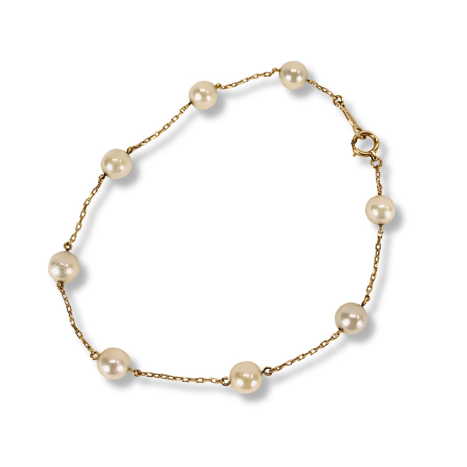 K14 MIKIMOTO ミキモト パールブレスレット 総重量約2.8g - メルカリ