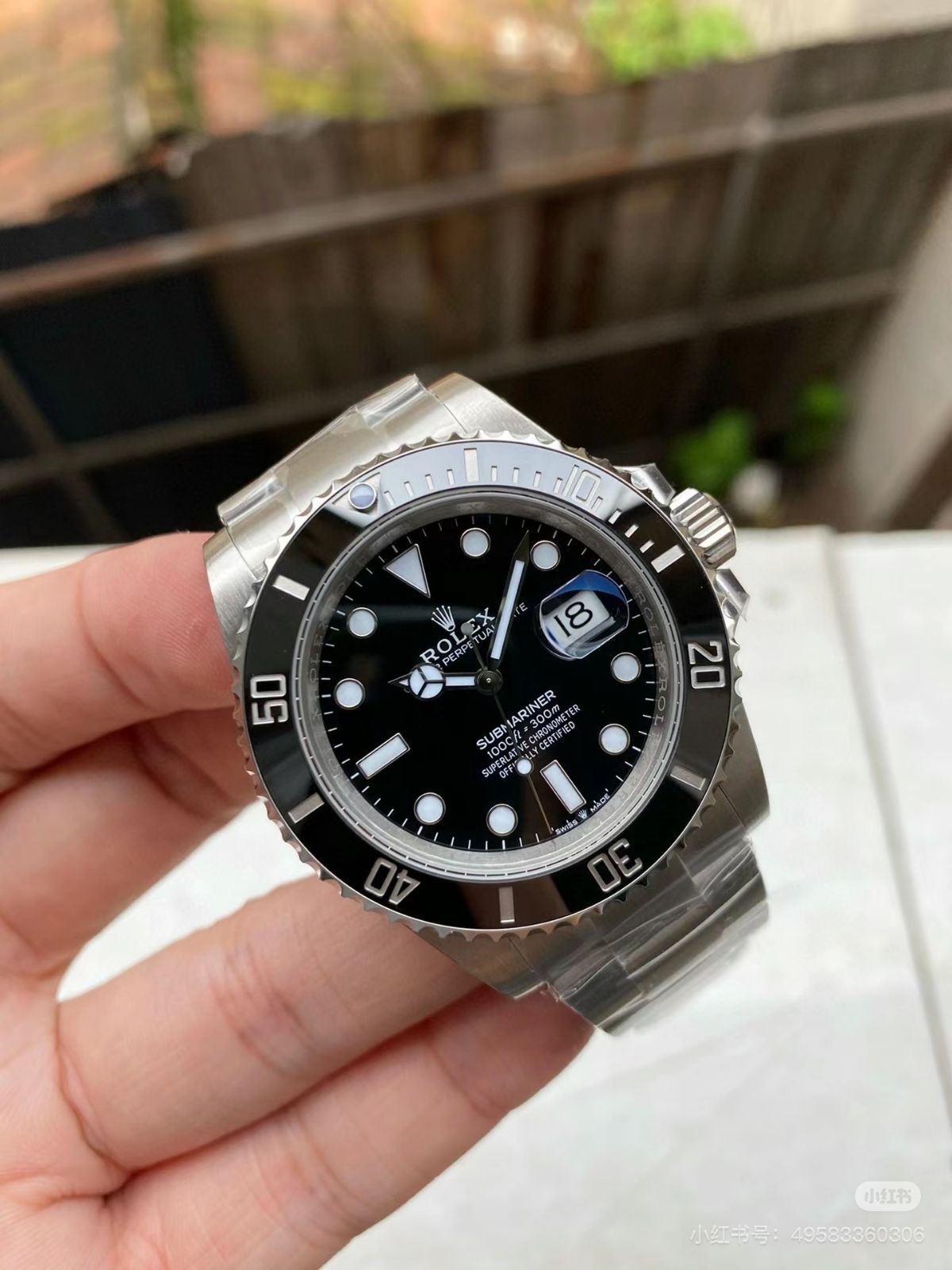 新品未使用 箱付 ROLEX　 ロレックス 腕時計です