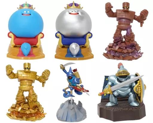 トレーディングフィギュア 全6種セット ドラゴンクエスト 立体モンスター図鑑フィギュア