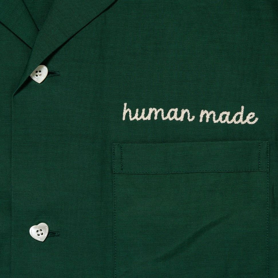 1点のみ サイズM HUMAN MADE BOWLING SHIRT GREEN ヒューマンメイド ボーリング シャツ グリーン HM - メルカリ