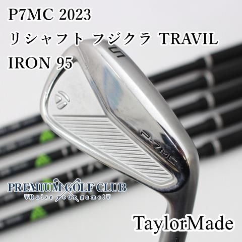 【中古】[B-ランク] アイアンセット テーラーメイド P7MC 2023 リシャフト フジクラ TRAVIL IRON トラヴィル95(S) 5-9.P(6本組)　[4375]