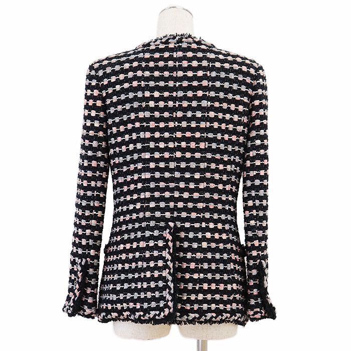 CHANEL ジャケット ジャケット - コットン & ミックス ファイバー、ブラック