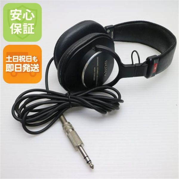 良品中古 MDR-CD900ST ブラック ヘッドホン SONY 土日祝発送OK