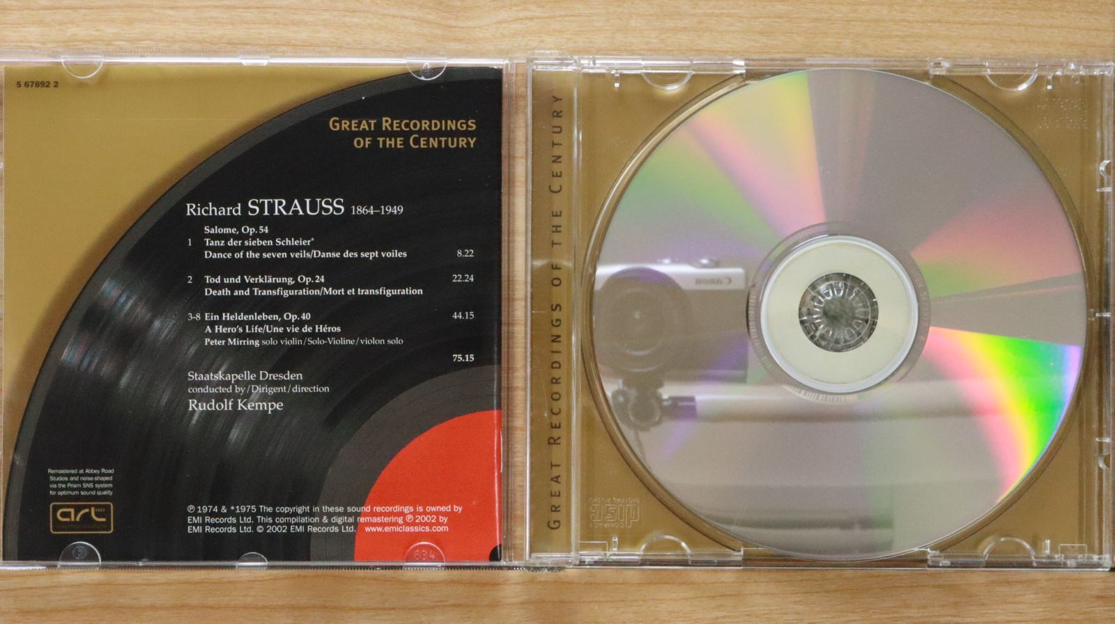 古い物語みたいな世界　✙scraploverのための手提げ✙ 中古CD☆/Strauss R.□ Ein Heldenleben / Tod Und Verklarung