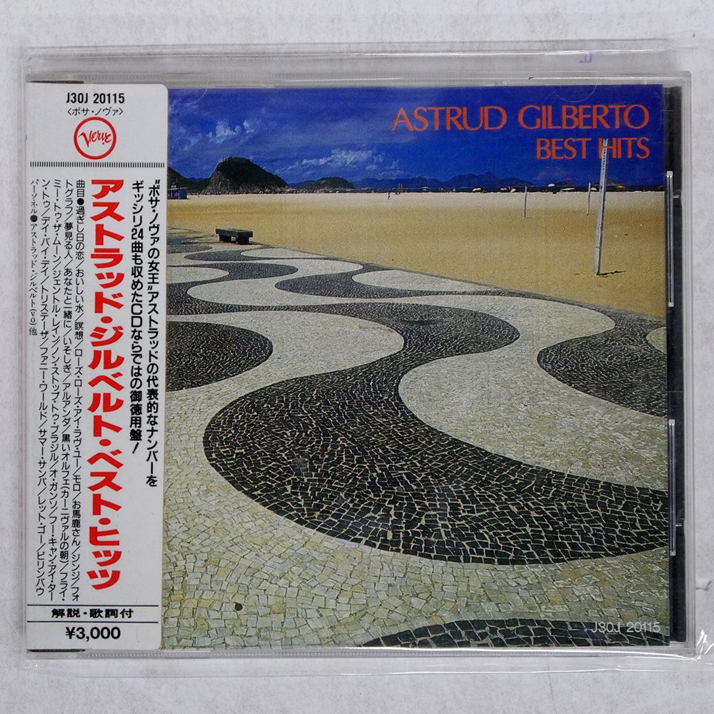 国内盤 ASTRUD GILBERTO/BEST HITS/VERVE RECORDS J30J20115 CD