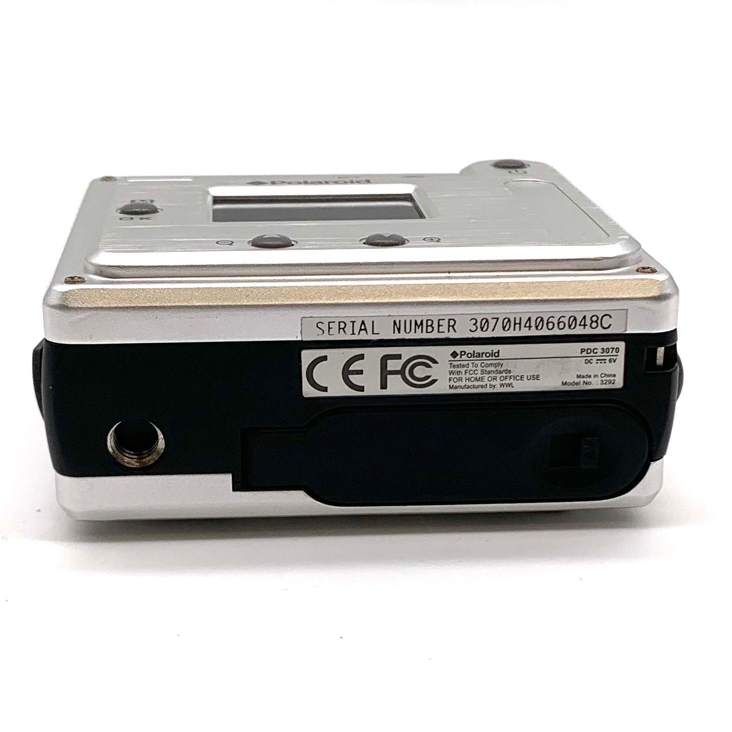 9,980円の液晶付200万画素機「Polaroid PDC 2070」使用記
