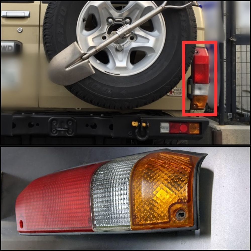 トヨタ 純正 TOYOTA 正規 リヤ コンビネーションランプ テールランプ RH 右 運転席 ランドクルーザー 76系 GDJ76 GRJ76 HZJ76 パーツ エンジン タイヤ カスタム